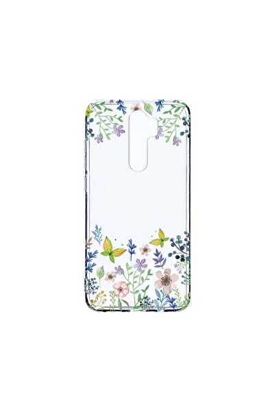 bestcase Διαφανής Θήκη Σιλικόνης 2MM, Συμβατή με Xiaomi Redmi 9, Σχέδιο Πεταλ...