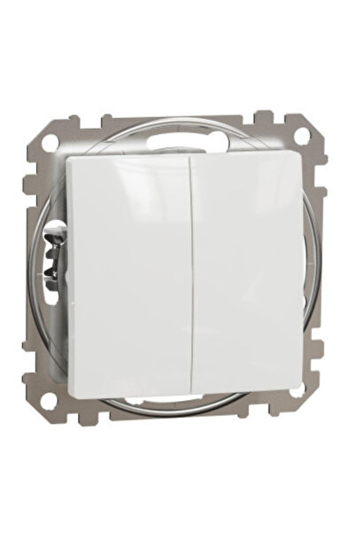 Schneider Electric Intrerupator dublu cap scara alb Sedna Design Schneider SD...
