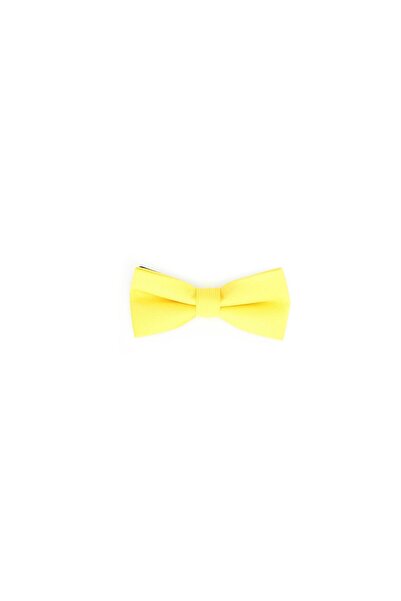 ButicCochet Papion pentru copii, Buticcochet, 9x5 cm, model liniar, Galben - ...