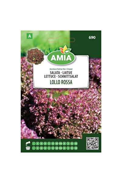Amia Seminte de salata Lollo Rossa 2 g