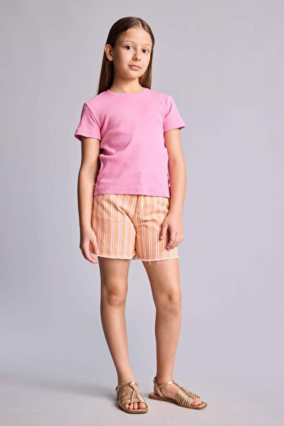DeFacto Gabardin Şort Kız Çocuk H7933A826HS