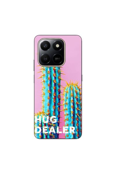 OEM Case compatible with Honor X7d Silicone Gel Tpu Pattern Message Hug Dealer