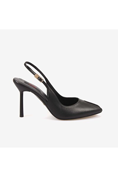 Rouge Women's Injection Leather Napa 10cm Heeled Shoes 8102