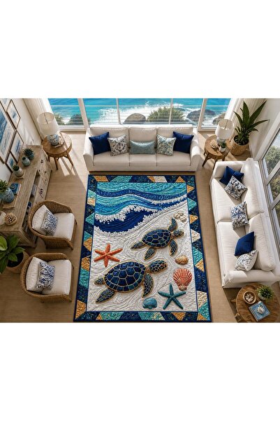 Rugs Modern Halı SDT Geleneksel Tema Desenli Modern Dokuma Taban Dekoratif Ha...