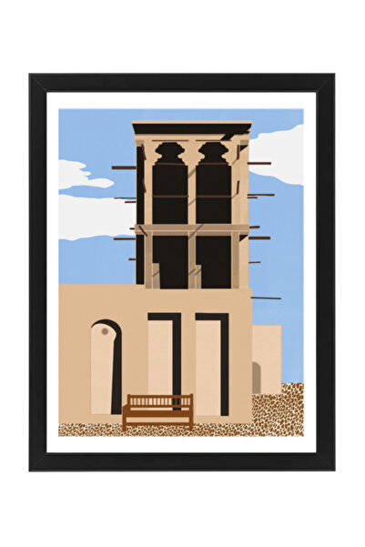 Boomah Accessories Al Seef Dubai Creek Cultural Travel Digital Wall Art Poste...