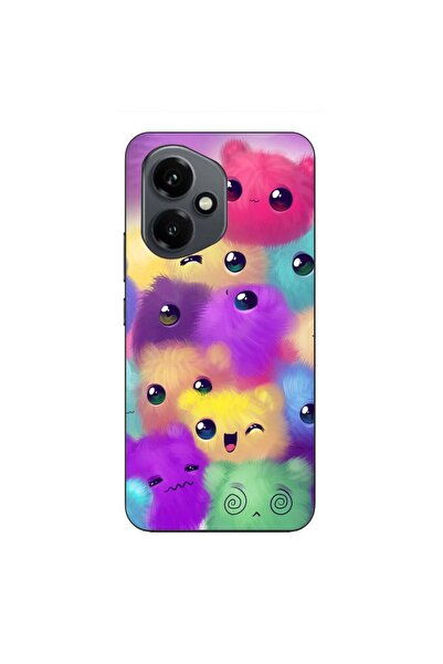 OEM Husa compatibila cu Honor 400 Silicon Gel Tpu Model Pufosi Colorati