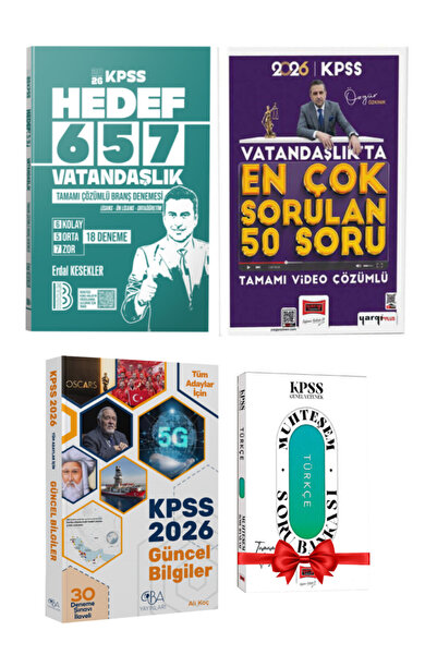 CBA Akademi Benim Hocam Erdal Kesekler 657 Deneme+Vatandaşlıkta En Çok Sorula...