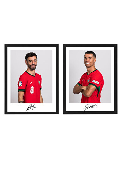 Boomah Accessories 2pcs set, Cristiano Ronaldo and Bruno Fernandes, Portugal,...