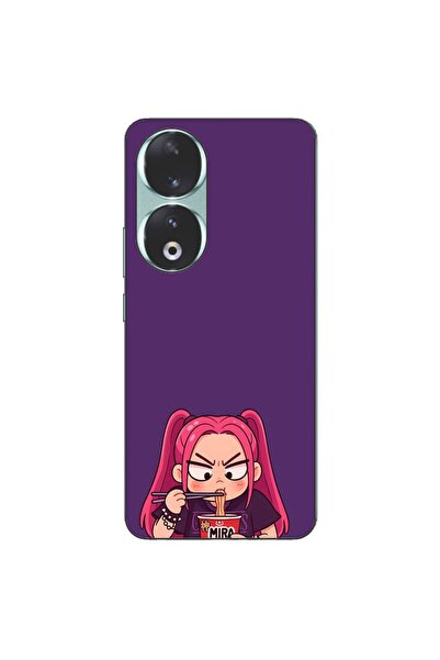 OEM Husa compatibila cu Honor 90 5G Silicon Gel Tpu Model KPop Demon Hunters ...