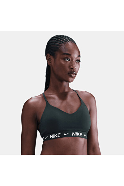 Nike Sutien sport ajustabil pentru femei Indy, cu susținere ușoară și pernuțe...
