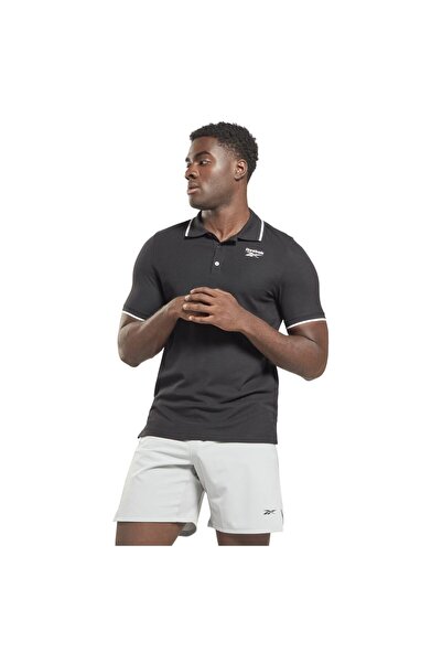 Reebok Men's Short-Sleeve RI Left Chest Logo Polo Shirt S