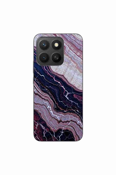 OEM Husa compatibila cu Honor X8c Silicon Gel Tpu Model Amethyst Sand Marble