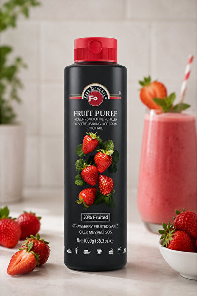FO ÇİLEK MEYVE PÜRESİ (FROZEN) 1000 GR