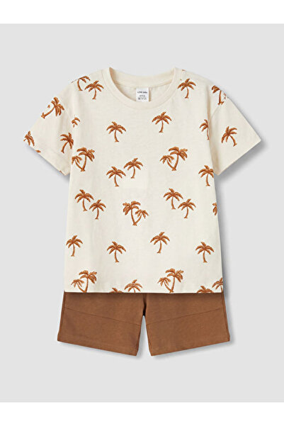 LC Waikiki Palm Embroidered Baby Boy Shorts Set from Uzg Store for Style Enth...
