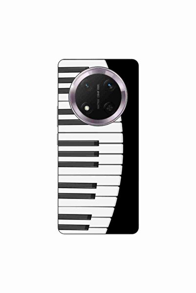 OEM Husa compatibila cu Honor Magic7 Lite Silicon Gel Tpu Model Piano Keys