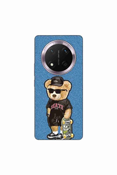 OEM Husa compatibila cu Honor Magic7 Lite Silicon Gel Tpu Model Bear Skate Fa...