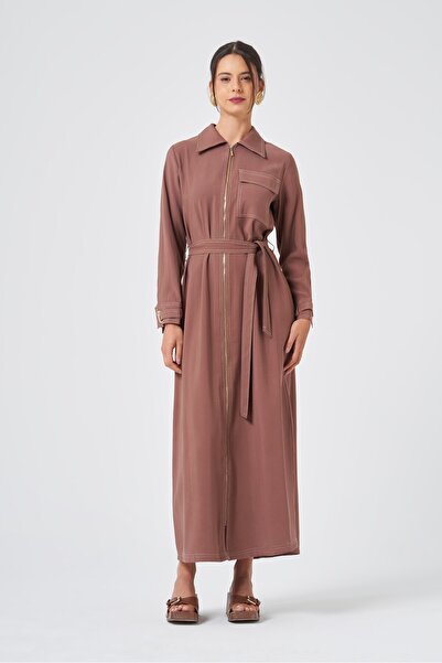 FTZ WOMEN Women's Erta Dress Brown 31347