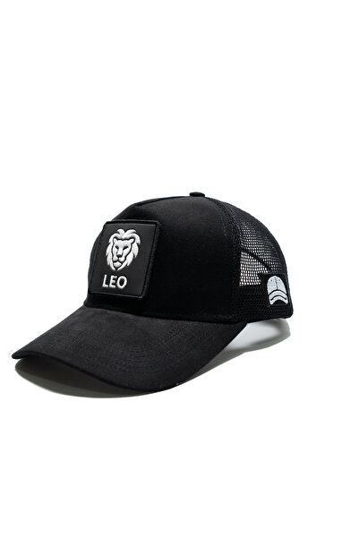 all hats Șapcă din plasă cu detaliu patch cu zodia Leu |   Pălărie sport potr...