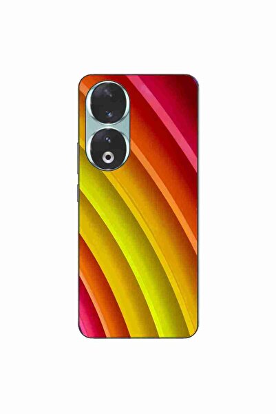OEM Husa compatibila cu Honor 90 5G Silicon Gel Tpu Model Abstract Stripes