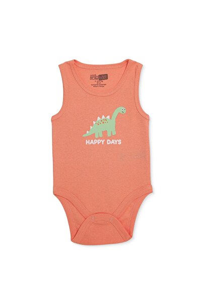ebebek Hello Baby HelloBaby Erkek Bebek Body Hayvan Baskılı Çıtçıtlı Bisiklet...