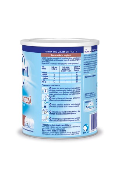 Aptamil Lactose Free, formula speciala lapte praf, de inceput, 400 g