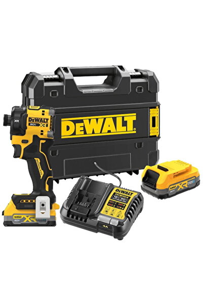 Dewalt DCF870E2T 18V XR Cordless Hydraulic Impact Driver, Brushless, 50 Nm, 2...