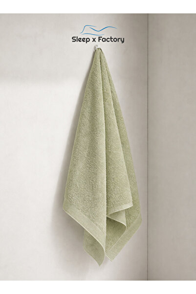 Sleep x Factory Bath Sheet – 100% Cotton, Extra-Large, Soft & Absorbent – 90x...