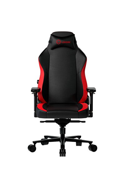 LORGAR Scaun gaming Embrace 533, Negru-Rosu
