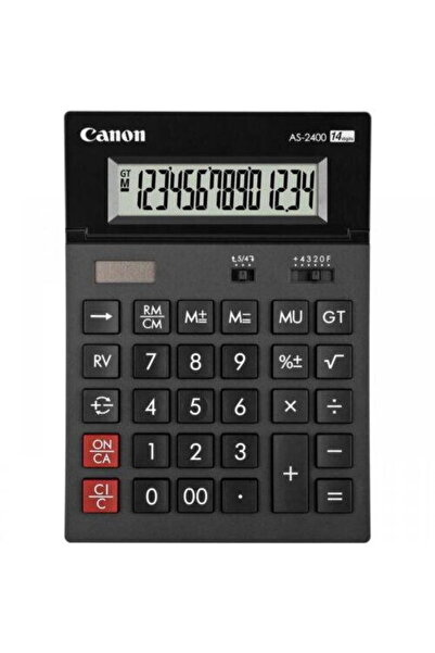 Canon Calculator de birou AS-120 II, 12 cifre, Negru