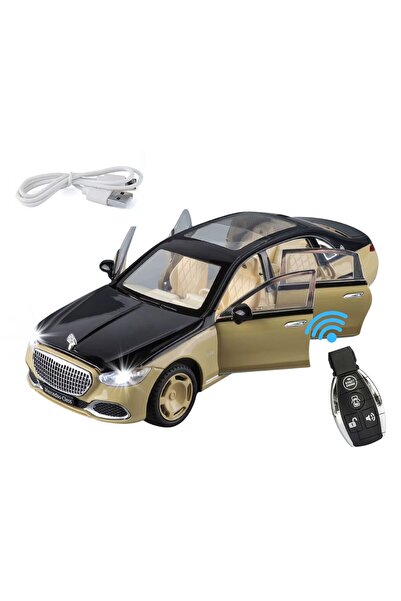 OEM Masina metalica cu Cheie, tip Mercedes Maybach S 680, Usile se deschid di...