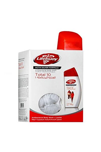 Lifebuoy Integrated Care Body Wash 10 with Lifebuoy Loofah, 300ml