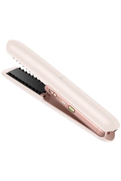 Hoco 2-in-1 Wireless Hair Styler HP46– Straightener & Curler with 3 Heat Sett...