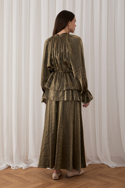 Melike Tatar Detailed Skirt Suit 32-2858