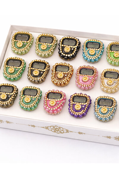 Bilenler Stone Zikirmatik Set 18 Pieces Mixed Colors