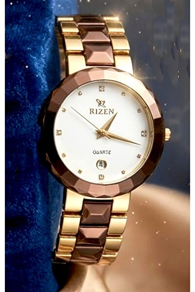 RIZEN Men’s Stainless Steel Watch – Analog Quartz – The Cadence of Moments – ...