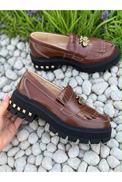 Moldo Shoes Florida Brown limited edition casual shoes, Natural Leather