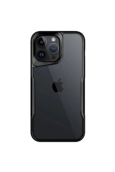 OEM Apple iPhone 15 Pro Max Case Silicone Cover - Black