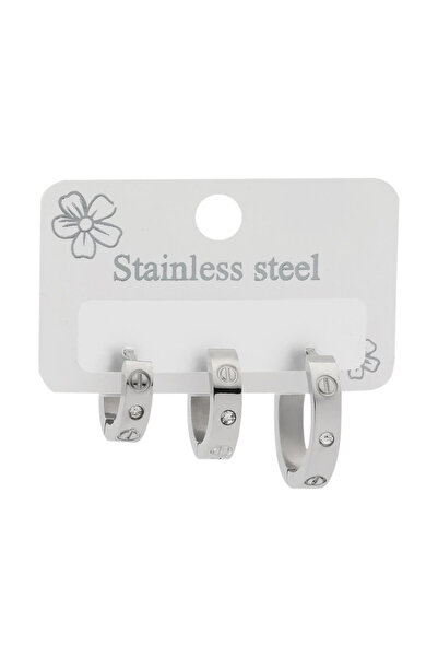 ÖZÇTAKI 316 L Stainless Steel - All Steel - Women's Earrings