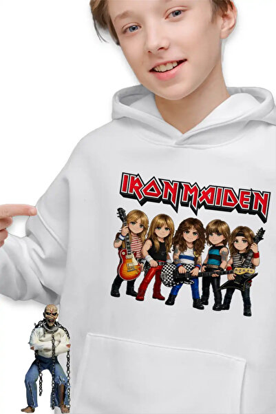 OEM Детски суичър за момчета Iron Maiden Wasted Years