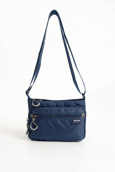 Sanmorris Water Resistant Fabric Multi-Pocket Crossbody Daily Travel and Shou...