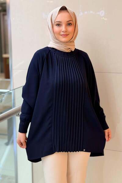 Ghisa Tunic with Mercerized Wick Detail on the Front