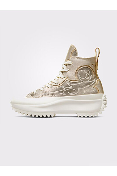 Converse Run Star Hike Kadın Gold Platform Sneaker