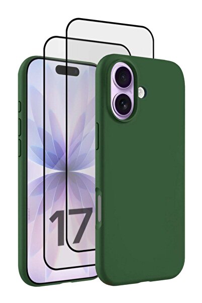 Margoun 3Packs Liquid Silicone Protective Phone Case for iPhone 17, Soft Anti...