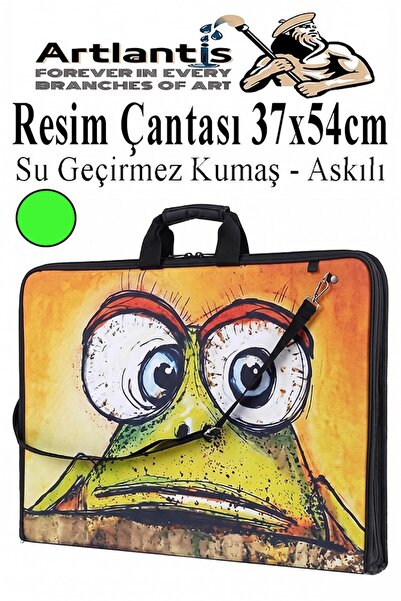 Artlantis Resim Çantası Desenli Kumaş 37x54 cm 1 Adet Teknik Resim Dosya Çant...