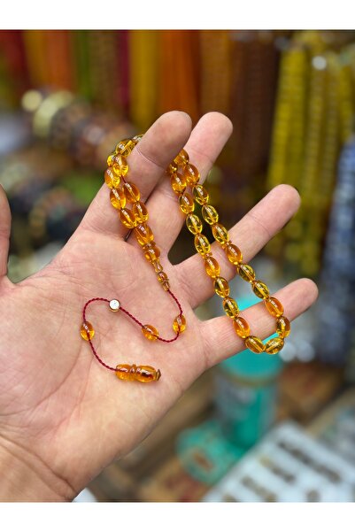 tesbihciniz 0.6 Delim Master Signature Fire Amber Prayer Beads
