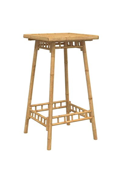 vidaxl Square outdoor bar table 55x55x100 cm Bamboo