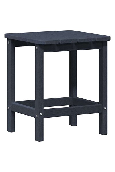 vidaxl Side table Navy blue 38 x 38 x 46 cm Polyethylene