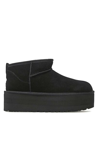 UGG Γυναικεία Classic Ultra Mini Platform Μποτάκια Μαύρα 1135092-BLK