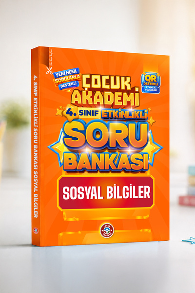 Çocuk Akademi 4. Sınıf Sosyal Bilgiler Etkinlikli Soru Bankası