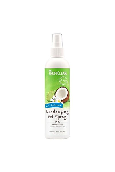 Tropiclean Deodorizing Spray Κολώνια Σκύλου/Γάτας Λάιμ – Καρύδα 236ml